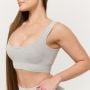Lift Seamless Sports Bra Grey - GymBeam S