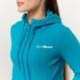 Γυναικείο Limitless Zip Up Hoodie Aquamarine - GymBeam S