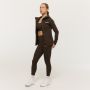 Γυναικείο Limitless Zip Up Hoodie Espresso - GymBeam M