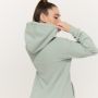 Γυναικείο Limitless Longline Hoodie Eucalypt - GymBeam XL