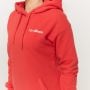Women‘s Limitless Longline Hoodie Hot Red - GymBeam S