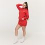 Women‘s Limitless Longline Hoodie Hot Red - GymBeam S
