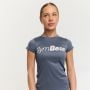 Γυναικείο T-shirt Essence Denim Blue - GymBeam S