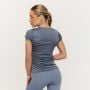 Γυναικείο T-shirt Essence Denim Blue - GymBeam S