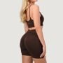 Women‘s NEO Seamless Shorts Mocha - GymBeam XL