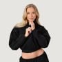 Women‘s NEO Zip-Up Sweatshirt Black - GymBeam XL