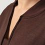 Women‘s NEO Zip-Up Sweatshirt Mocha - GymBeam XL