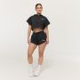 Γυναικείο Relay Cropped Hoodie Black - GymBeam M