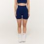 Γυναικείο Σορτς Seamless Sculpt Navy - GymBeam S