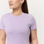 Γυναικείο Αθλητικό T-Shirt Limitless Lavender - GymBeam XXL