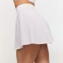 Γυναικείo Skort Varsity White - GymBeam XL