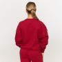 Γυναικείο Varsity Sweatshirt Red - GymBeam XXL