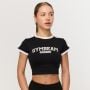 Γυναικείο T-Shirt Varsity Black - GymBeam M
