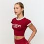 Γυναικείο T-Shirt Varsity Red - GymBeam XL