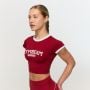 Γυναικείο T-Shirt Varsity Red - GymBeam M