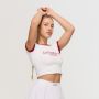 Γυναικείο T-Shirt Varsity White - GymBeam XL