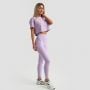 Γυναικείο T-Shirt Limitless Cropped Lavender - GymBeam S