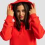 Women‘s Limitless Longline Hoodie Hot Red - GymBeam S
