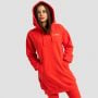 Women‘s Limitless Longline Hoodie Hot Red - GymBeam S