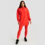 Women‘s Limitless Longline Hoodie Hot Red - GymBeam S