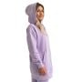 Γυναικείο Limitless Longline Hoodie Lavender - GymBeam L