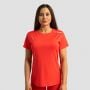 Γυναικείο Αθλητικό T-Shirt Limitless Hot Red - GymBeam XXL