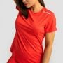 Γυναικείο Αθλητικό T-Shirt Limitless Hot Red - GymBeam XXL