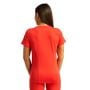 Γυναικείο Αθλητικό T-Shirt Limitless Hot Red - GymBeam XXL