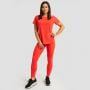 Γυναικείο Αθλητικό T-Shirt Limitless Hot Red - GymBeam XXL