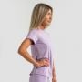 Γυναικείο Αθλητικό T-Shirt Limitless Lavender - GymBeam XXL