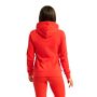 Γυναικείο Limitless Zip Up Hoodie Hot Red - GymBeam M