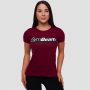 Women‘s Beam T-shirt Burgundy - GymBeam L