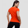 Women‘s Beam T-shirt Orange - GymBeam L