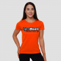 Women‘s Beam T-shirt Orange - GymBeam L
