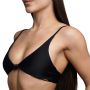 CURACAO Bikini Top Black - GymBeam L
