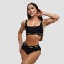Sporty Bikini Top Black - GymBeam XL