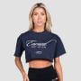 Γυναικείο Earned Cropped T-shirt Midnight - GymBeam S