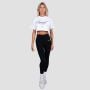 Γυναικείο Earned Cropped T-shirt White - GymBeam M
