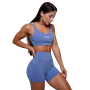 Γυναικείο σορτς FIT Steel Blue - GymBeam S