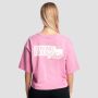 Γυναικείο Boxy T-shirt Girls Club Pink - GymBeam M