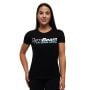 Women‘s Grow T-shirt Black - GymBeam L