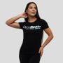 Women‘s Grow T-shirt Black - GymBeam L