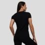 Women‘s Grow T-shirt Black - GymBeam L