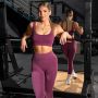 Γυναικείο κολάν Lift Seamless Plum - GymBeam S