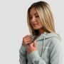 Γυναικείο Limitless Zip Up Hoodie Eucalypt - GymBeam L