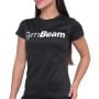 Γυναικείο T-shirt Essence Black  - GymBeam M