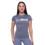 Γυναικείο T-shirt Essence Denim Blue - GymBeam S