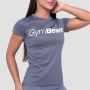 Γυναικείο T-shirt Essence Denim Blue - GymBeam S