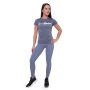 Γυναικείο T-shirt Essence Denim Blue - GymBeam S