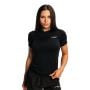 Γυναικείο Τ-Shirt Pulse X Running Black - GymBeam S